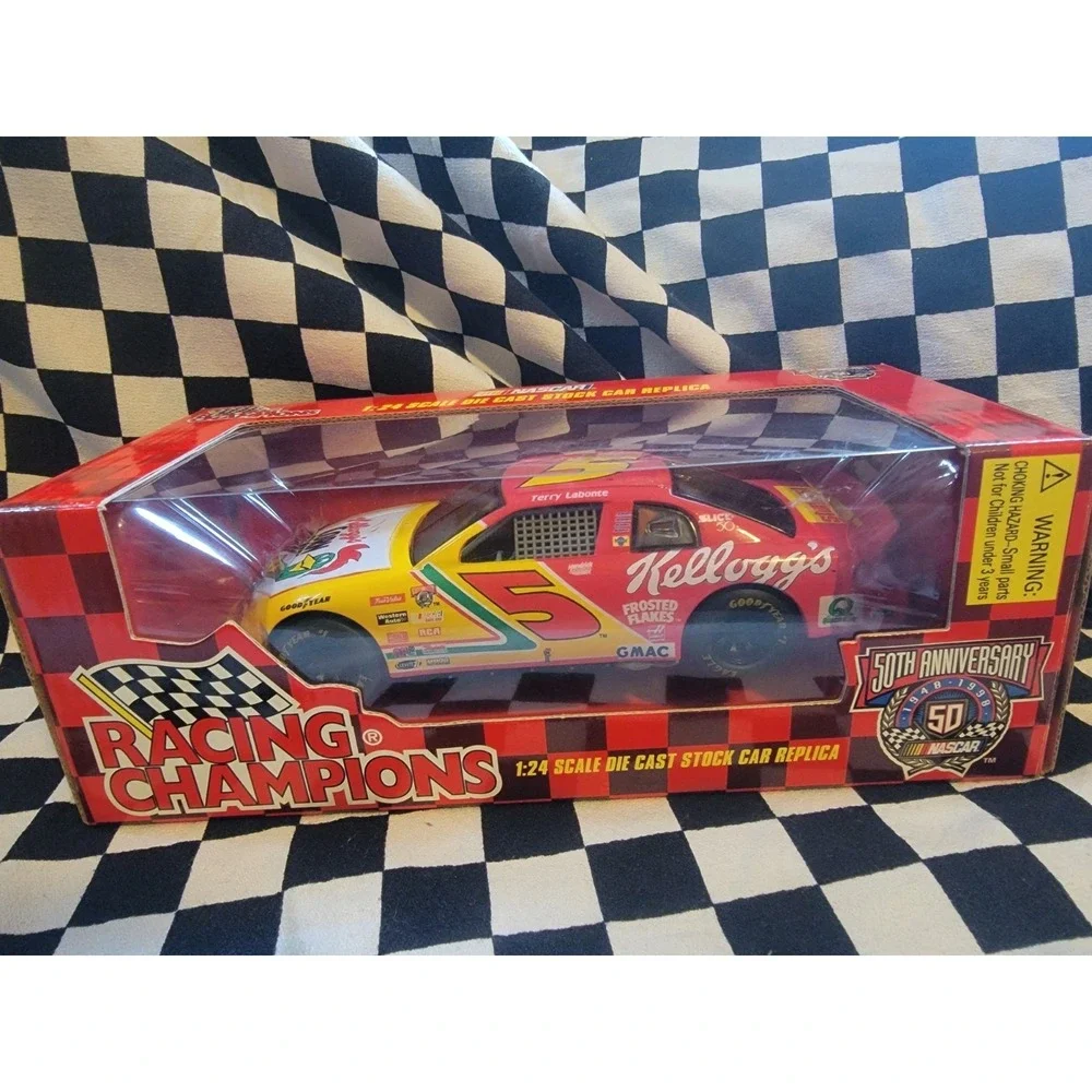 Terry Labonte #5 Kellogg's 50th Anniversary 1:24 Racing Champions Diecast